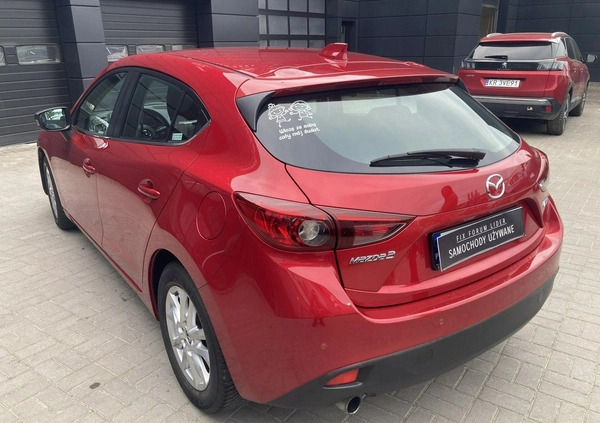 Mazda 3 cena 51000 przebieg: 110000, rok produkcji 2015 z Nowogard małe 137